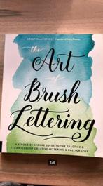 The art of brush lettering, Ophalen of Verzenden, Zo goed als nieuw, Airbrush en Toebehoren