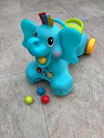Infantino - Sensory Ollie 3-in-1 Olifant Loopwagen, Ophalen, Zo goed als nieuw, Overige typen, Met geluid
