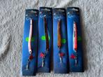 adv 198 / NIEUW set 4 pilkers JENZI, Watersport en Boten, Hengelsport | Zeevissen, Ophalen of Verzenden, Nieuw, Dobber of Lood