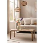 Leen Bakker Salontafel, Huis en Inrichting, Tafels | Salontafels, Ophalen, 100 tot 150 cm, 50 tot 100 cm, Zo goed als nieuw