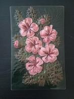 Zeer grote mooie Zweedse bloemtegel jaren 60 Jie, Antiek en Kunst, Antiek | Keramiek en Aardewerk, Ophalen of Verzenden