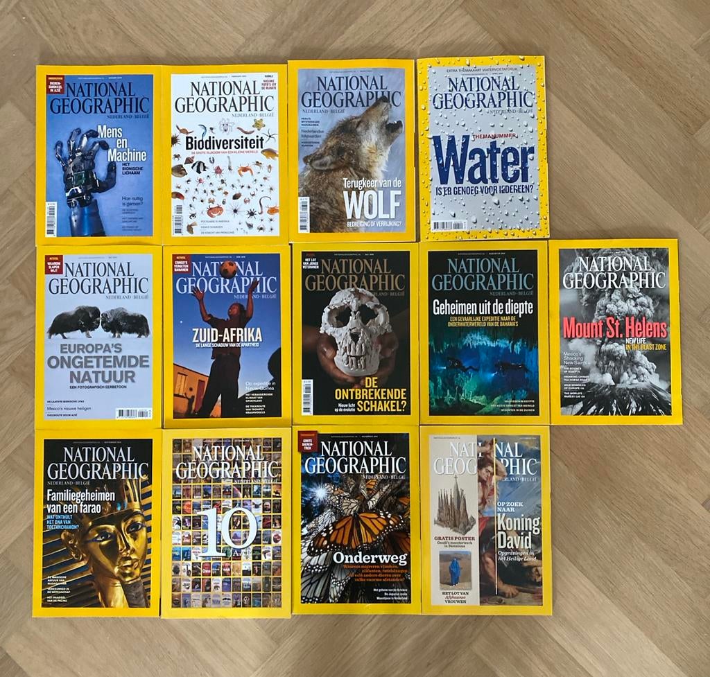 National Geographic Jaargang 2010 - Complete Collectie, Ophalen of Verzenden, Zo goed als nieuw, Wetenschap en Natuur