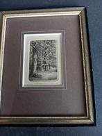 Etsen,  schilderijtjes, Antiek en Kunst, Kunst | Etsen en Gravures, Ophalen of Verzenden