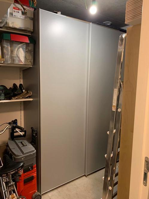 Kledingkast, Huis en Inrichting, Kasten | Kledingkasten, Gebruikt, 200 cm of meer, 150 tot 200 cm, 50 tot 75 cm, Met deur(en)
