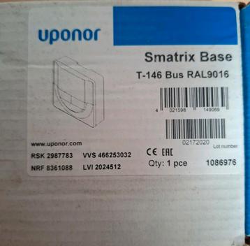 Uponor Smartrix Base T146 -thermostaat– Nieuw in doos
 beschikbaar voor biedingen