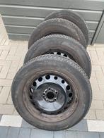 Stalen velgen met Michelin Alpin winterbanden, Auto-onderdelen, Banden en Velgen, Ophalen, 16 inch, Banden en Velgen, Bestelwagen
