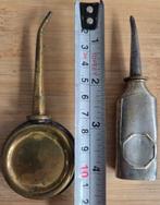 Antieke vintage oliekannetjes oliekan, Ophalen of Verzenden