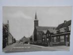 Oud Beijerland oude straat met RK Kerk mooi Oud Beijerland, Verzenden, 1940 tot 1960, Gelopen, Zuid-Holland