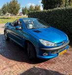 Peugeot 206 1.6 16V CC Roland Garros AUT 2003 Blauw, Gebruikt, Voor, Ophalen of Verzenden, Bumper