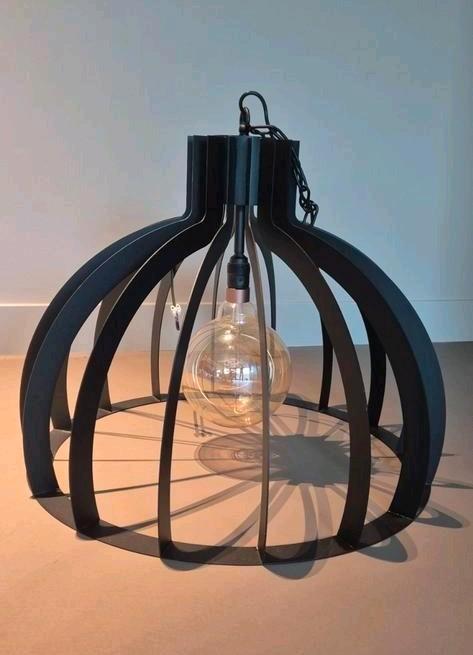 Ztahl hanglamp Catania – 70 cm – industrieel design, Huis en Inrichting, Lampen | Hanglampen, Zo goed als nieuw, Metaal, Ophalen