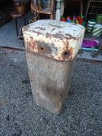 mooie oude meerpaal, Ophalen