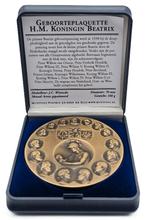 1063. Geboorteplaquette - Oranjevorsten, ca. 1980, Ophalen of Verzenden, Zo goed als nieuw