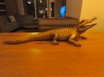 Gouden Krokodil Decoratie - 55cm, Huis en Inrichting, Woonaccessoires | Overige, Ophalen of Verzenden, Zo goed als nieuw