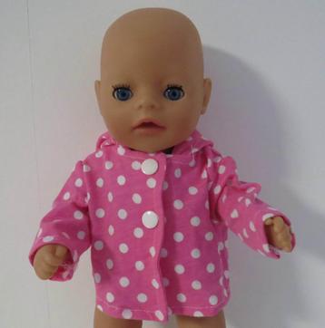 poppenkleertjes babypop born little 36cm (jas) beschikbaar voor biedingen