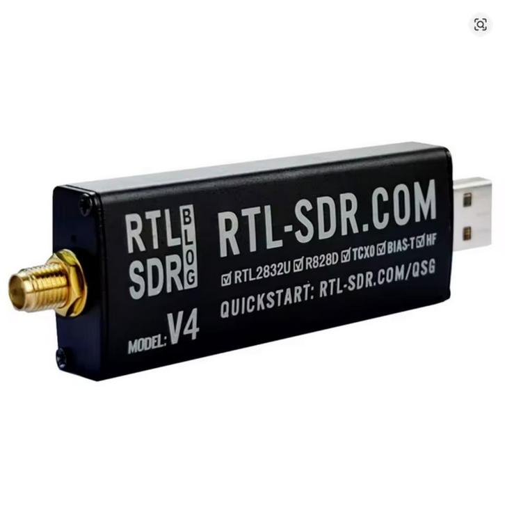 SDR RTL BLOG USB 2 / USB C 500KHz-1700MHz  R828D RTL2832U, Telecommunicatie, Zenders en Ontvangers, Nieuw, Ontvanger, Verzenden