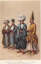 Jean Brindesi - formele kleding der Ottomanen     =0015=, Verzamelen, Foto's en Prenten, Ophalen of Verzenden, Voor 1940, Overige onderwerpen