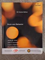 Brain and behavior, Boeken, Ophalen of Verzenden