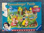 Sneeuwwitje Ravensburger puzzel, 24 grote stukken, 10 tot 50 stukjes, Ophalen of Verzenden, Zo goed als nieuw
