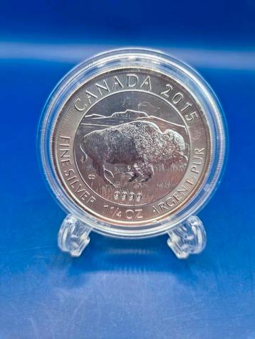 Canadian Bison (Bizon) 1.25 oz 2015 .999 beschikbaar voor biedingen