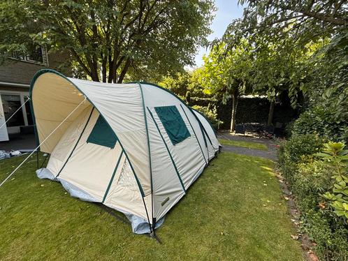 Grote katoenen koepeltent, Caravans en Kamperen, Tenten, tot en met 5, Gebruikt, Ophalen