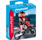 Vintage Playmobil  9357  motorcrosser, Kinderen en Baby's, Speelgoed | Playmobil, Ophalen of Verzenden, Gebruikt, Los playmobil