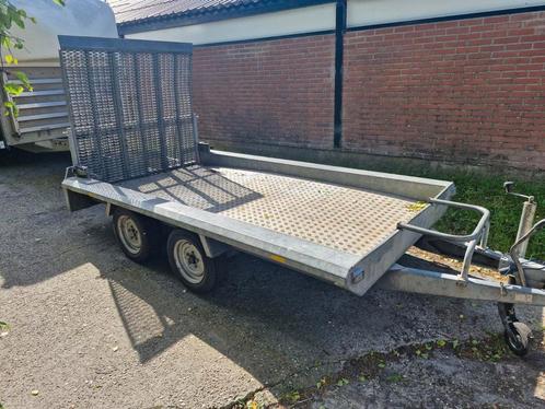 Hapert machinetransporter 2700kg, Auto diversen, Aanhangers en Bagagewagens, Gebruikt, Ophalen