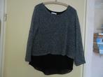 z.g.a.n. dames shirt. Maat M, Maat 38/40 (M), Made in Italy, Zwart, Ophalen of Verzenden