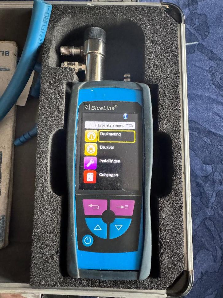 euro index drukverschil meter, Doe-het-zelf en Verbouw, Meetapparatuur, Zo goed als nieuw, Druk, Ophalen of Verzenden