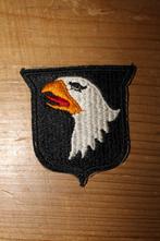 US  Patch 101ste Airborne division WW2., Verzamelen, Militaria | Tweede Wereldoorlog, Ophalen of Verzenden, Overige soorten, Amerika