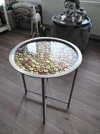 Bijzettafel met uniek design, 45 tot 60 cm, Minder dan 55 cm, Gebruikt, Rond