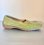 zgan GABOR maat 5.5 / 39 25cm loafers echte leer groen, Gabor, Nieuw, Groen, Ballerina's