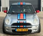 MINI COOPER S R53 SUPERCHARGED 210PK RECARO SPORT STOELEN‼️, Achterwielaandrijving, Zwart, 4 cilinders, Leder