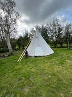 Tweedehands/2e hands tipi tenten, enkele keren gebruikt, Caravans en Kamperen, Ophalen, Gebruikt