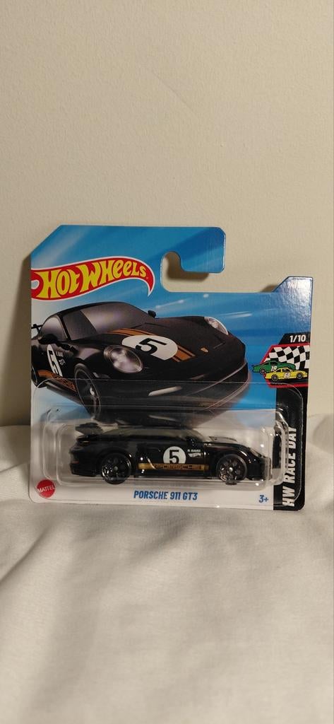 Hot Wheels Porsche 911 GT3 - Nieuw in verpakking, Ophalen of Verzenden, Nieuw, Auto, Hot Wheels