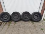 winterbanden op stalen velg Nissan Qashqai, Auto-onderdelen, Banden en Velgen, Ophalen, 16 inch, Banden en Velgen, Winterbanden
