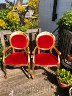 2 stoelen barok met armleuningen, Ophalen