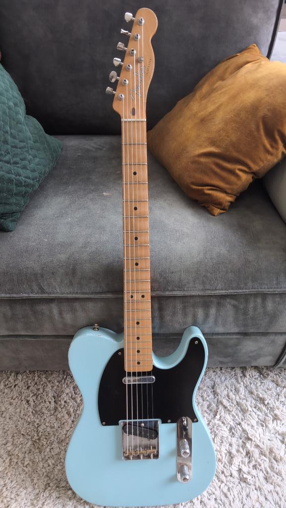 Fender Roadworn 50's Telecaster, Muziek en Instrumenten, Snaarinstrumenten | Gitaren | Elektrisch, Zo goed als nieuw, Solid body