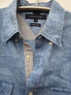 100% linnen Tommy Hilfiger zomer overhemd maat M, Ophalen, Blauw, Tommy Hilfiger, Halswijdte 39/40 (M)