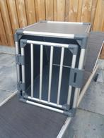 Te koop een nette auto honden bench zie foto's, Dieren en Toebehoren, Ophalen of Verzenden, Zo goed als nieuw, 75 tot 110 cm, Minder dan 65 cm