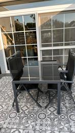 Tuinset, Tuin en Terras, Tuinsets en Loungesets, 4 zitplaatsen, Gebruikt, Aluminium, Ophalen of Verzenden