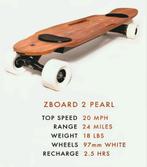 Uniek 'Weight Sensing' Elektrisch Longboard 'ZBOARD - Pearl', Sport en Fitness, Skateboarden, Ophalen of Verzenden, Zo goed als nieuw