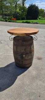 Whiskeybarrel statafel Actie! 200 euro korting!, Huis en Inrichting, Tafels | Statafels, Ophalen of Verzenden, Zo goed als nieuw