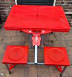 Inklapbare Camping picknicktafel, Ophalen, Overige materialen, Gebruikt, Rechthoekig