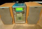 Philips Mc-20 micro system cassette/cd/radio wekt prima!!, Ophalen of Verzenden