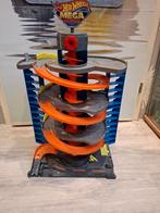 Hotwheels garage, Ophalen, Racebaan, Opwindmechanisme, Zo goed als nieuw