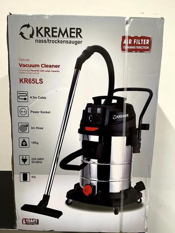 Kremer KR65LS nat/droog stofzuiger NIEUW! beschikbaar voor biedingen
