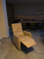 Lederen Relaxfauteuil, Huis en Inrichting, Ophalen, Gebruikt, Leer, Klassiek
