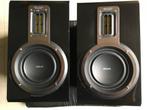 Philips boxen MCD 716 zwart pianolak, Ophalen, Philips, Gebruikt, Minder dan 60 watt