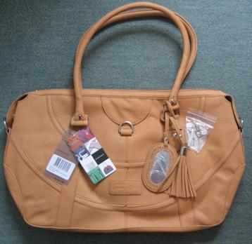 Little Company Totem Tote Bag camel verzorgingstas luiertas