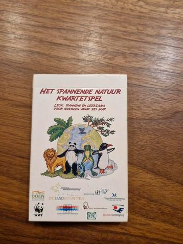 Spannend Natuur Kwartetspel beschikbaar voor biedingen